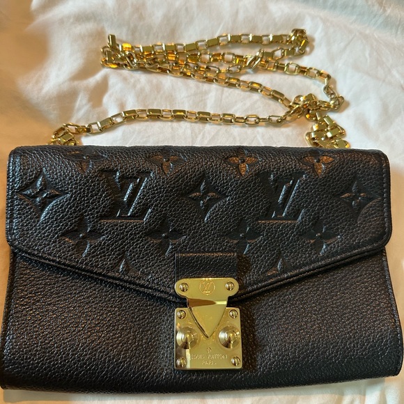 Louis Vuitton Empreinte Pochette Saint Germain Black - Picture 7 of 8